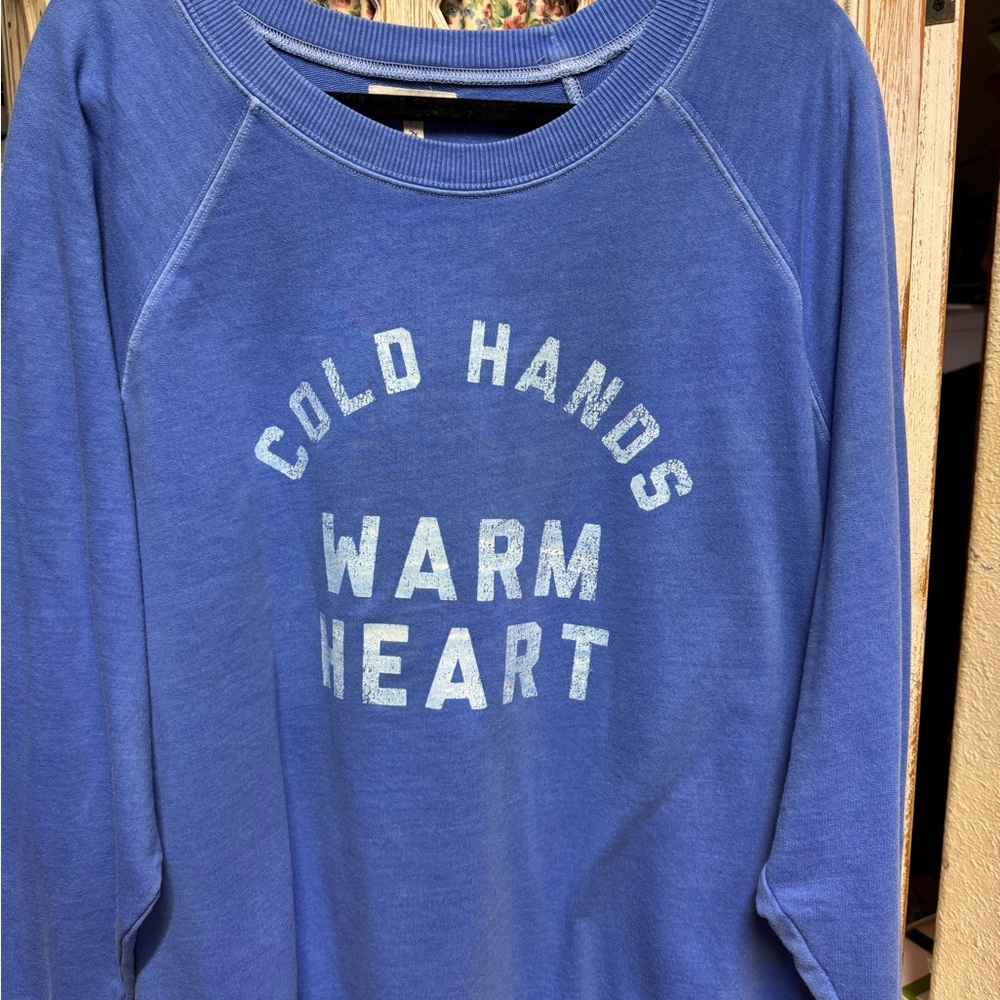 Maurices Sky Blue Knit Top
